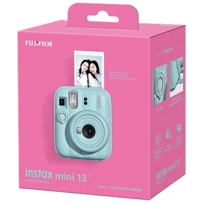 Fujifilm Instax Mini 13 Instant Camera - Lagoon Green | INSTAXMINI13GN