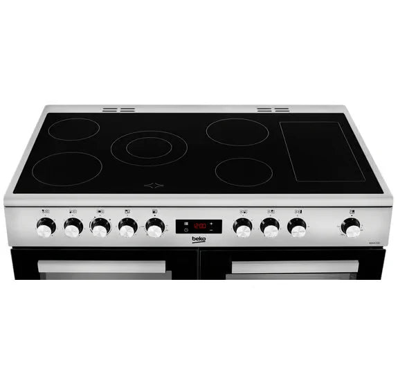 Beko 100cm Range Cooker Ceramic - Stainless Steel | KDVC100X