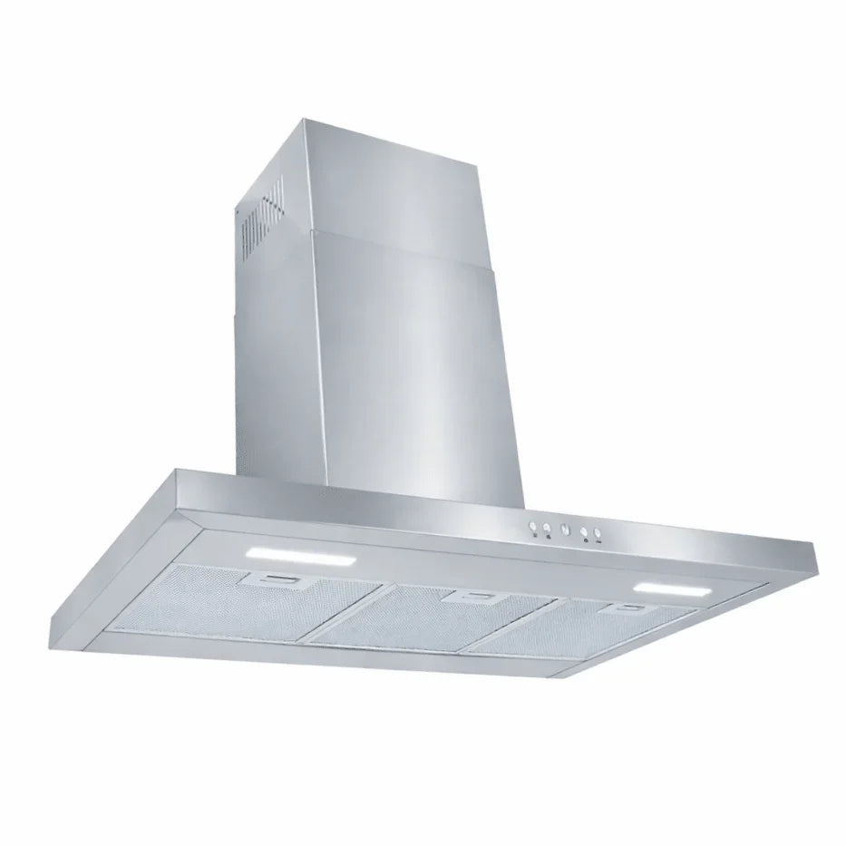 Luxair MODA 90cm Slimline Flat Cooker Hood - Stainless Steel | LA-90-MODA-SS
