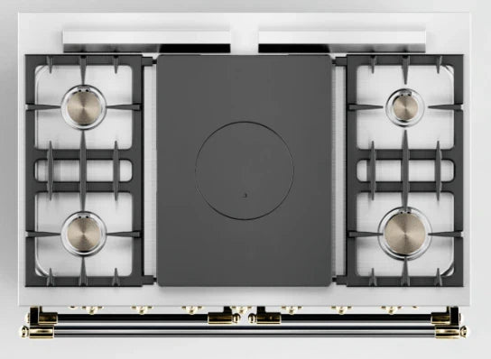 Lacanche Cluny Classic 100cm - Black & Brass | LCF1052CTCT