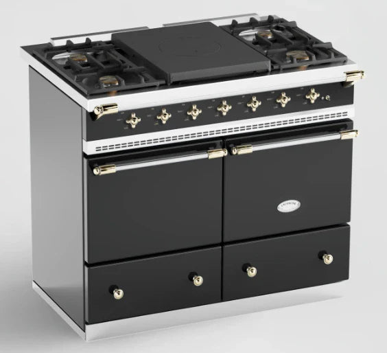 Lacanche Cluny Classic 100cm - Black & Brass | LCF1052CTCT