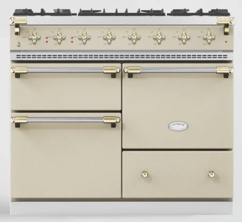 Lacanche Chagny Classic - Ivory & Brass | LG1053CTCT