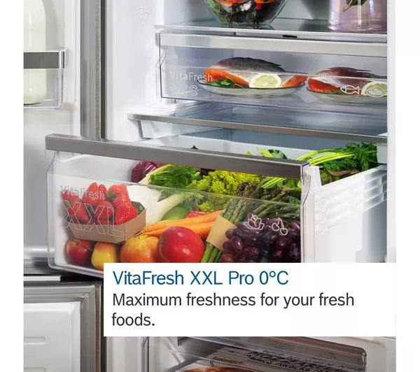 Bosch Free Standing Fridge-Freezer - White | KGE49AWCAG