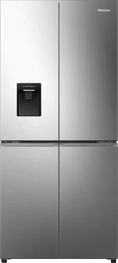 Hisense Freestanding American Fridge Freezer | Non-Plumbed Ice and Water Dispenser | RQ5P470SMIE
