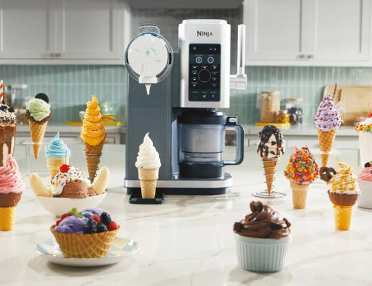 Ninja Swirl by CREAMi 13-in-1 Soft Serve & Ice Cream Maker | NC701UK