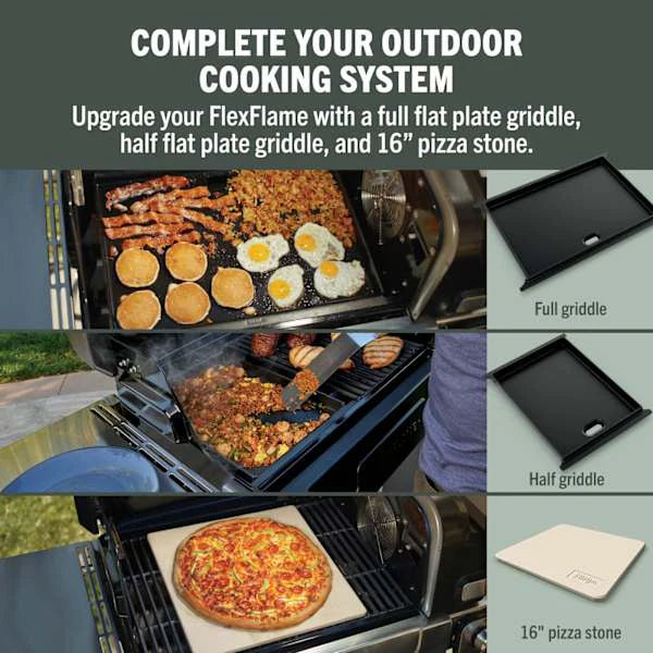 Ninja FlexFlame Gas BBQ & Outdoor Cooking System - Blue & Gold | PG301UKBL