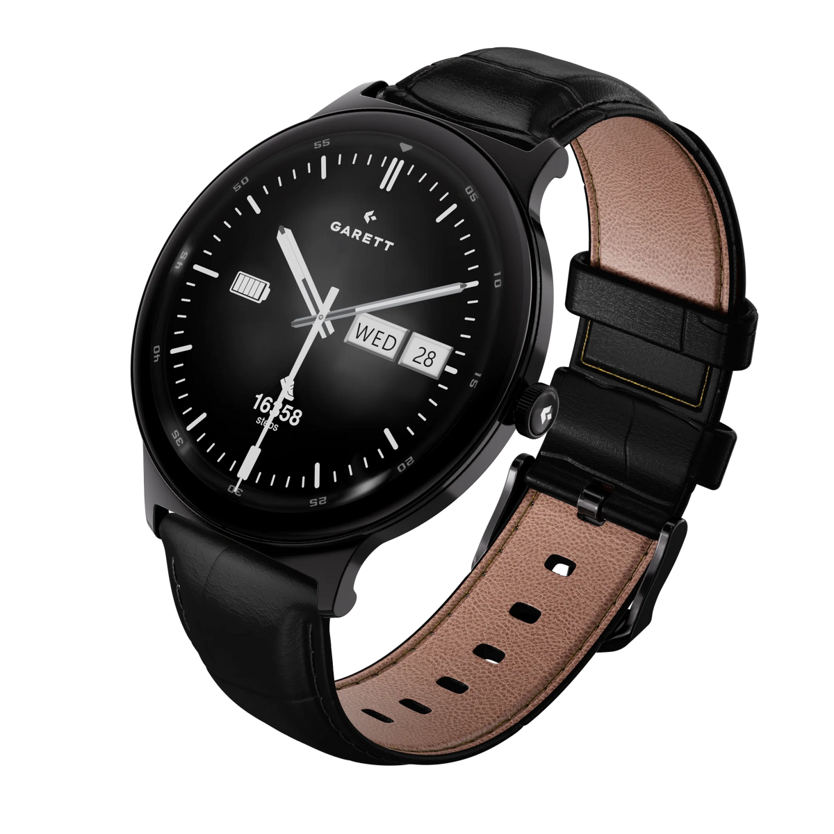 Garett Smartwatch Quantum - Black | QUANTUM BLACK STEEL
