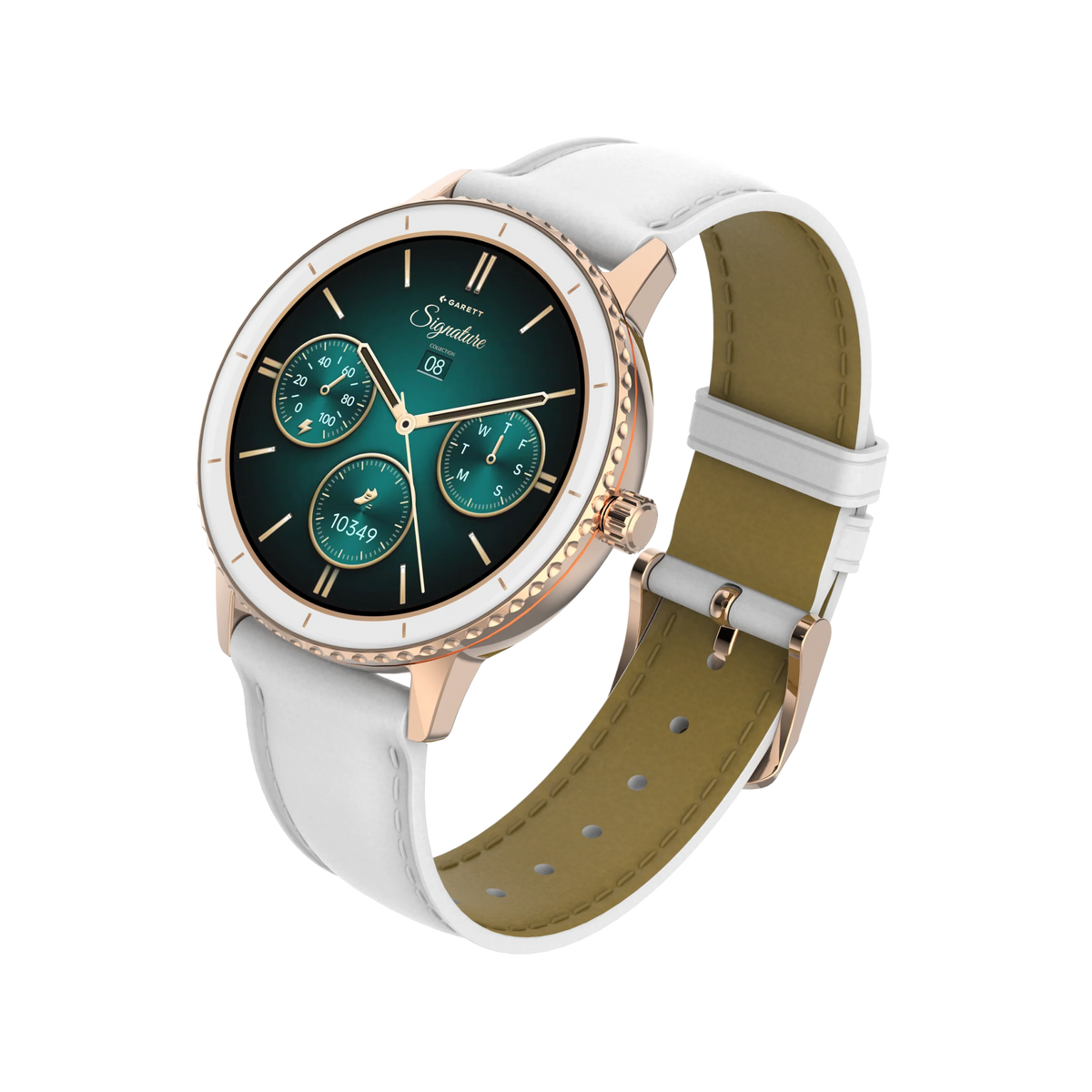 Garett Smartwatch Grace Mesh - Rose Gold & White | ROSE GOLD MESH