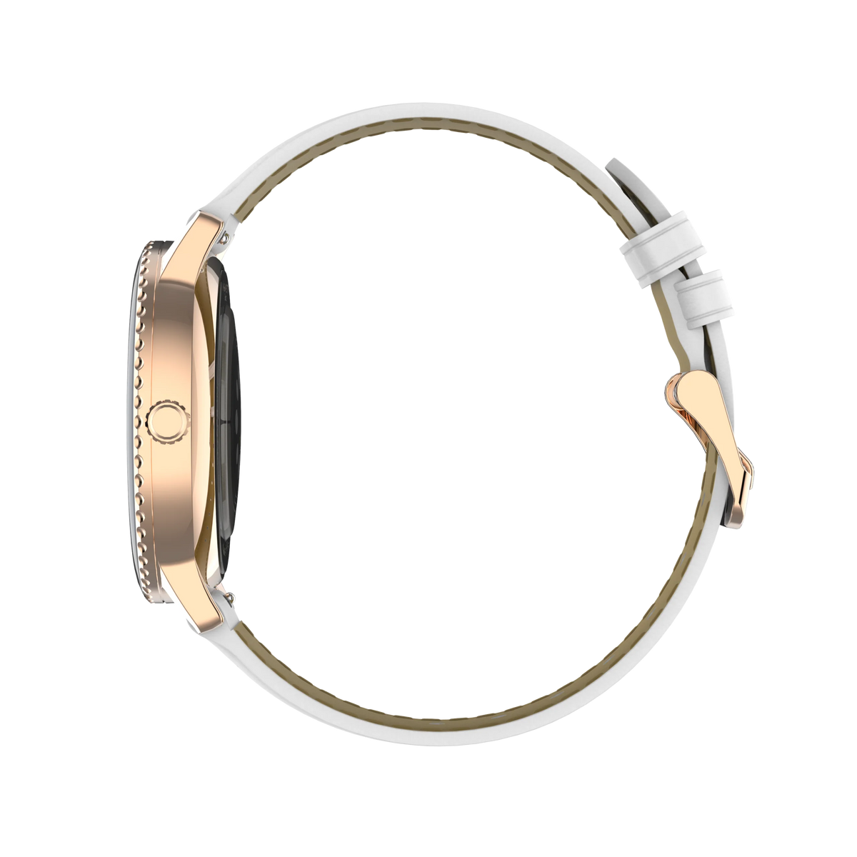 Garett Smartwatch Grace Mesh - Rose Gold & White | ROSE GOLD STEEL