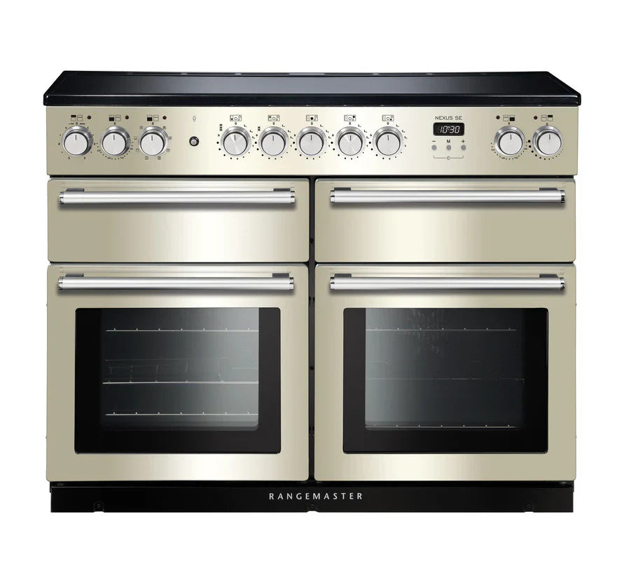 Rangemaster Nexus SE 110cm Induction Range Cooker - Ivory & Chrome | NEXSE110EIIV/C