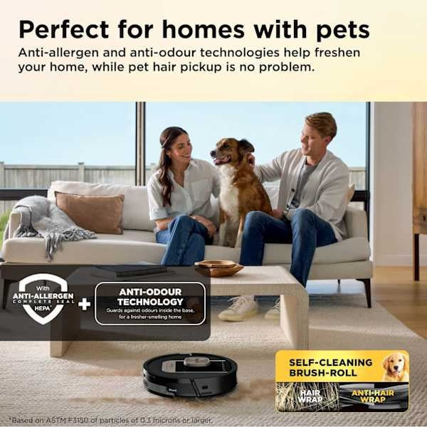 Shark ThermaCharged PowerDetect Robot Vacuum Cleaner - White | RV2900XEUKWH