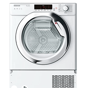 Hoover 7kg Built-in Heat pump Tumble Dryer White | HTDBWH7AITCE-80