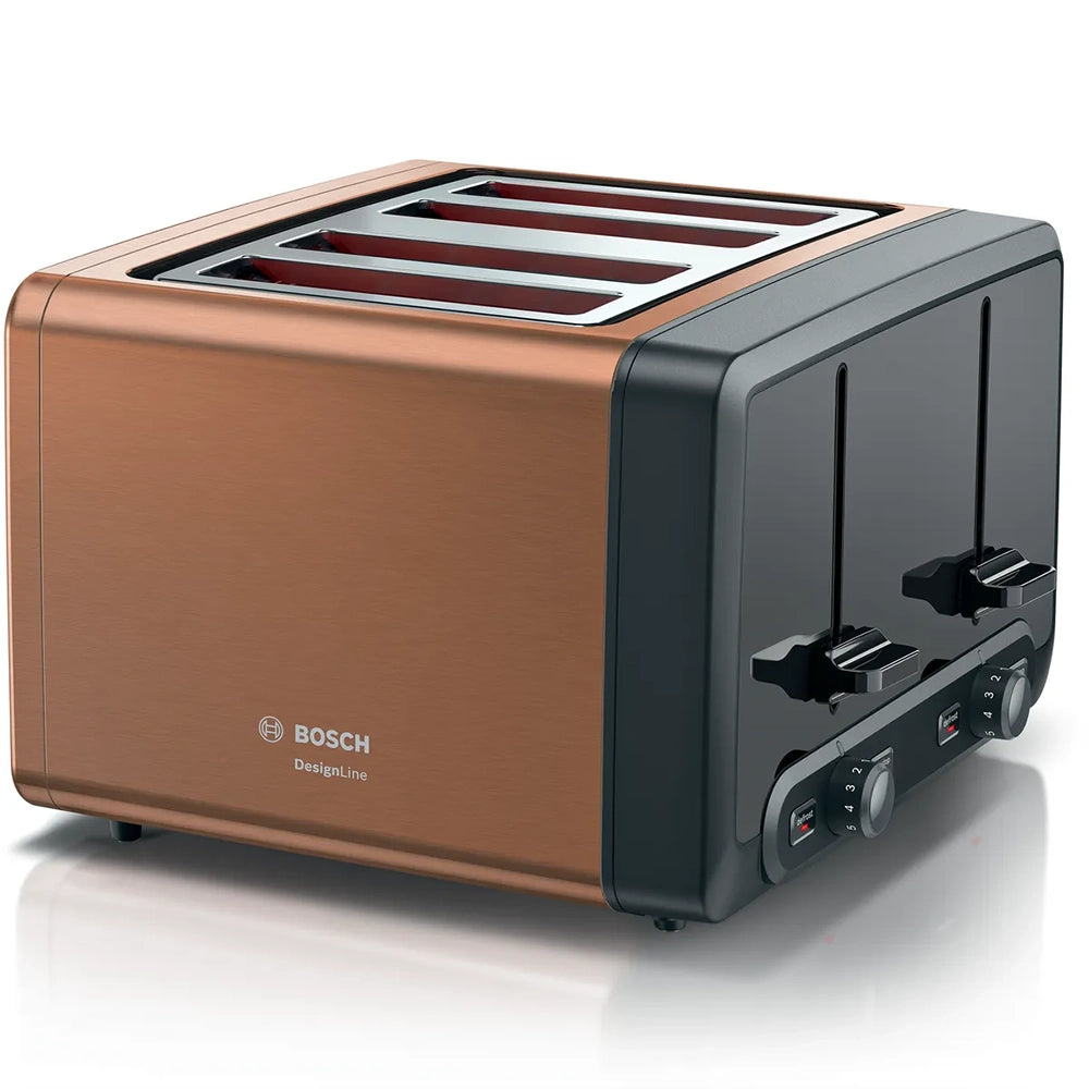 Bosch DesignLine Toaster - Copper | TAT4P449GB