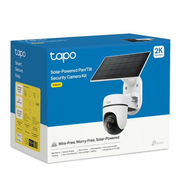 Tapo Solar-Powered Floodlight Pan/Tilt Security Camera Kit | TAPOTC50KIT