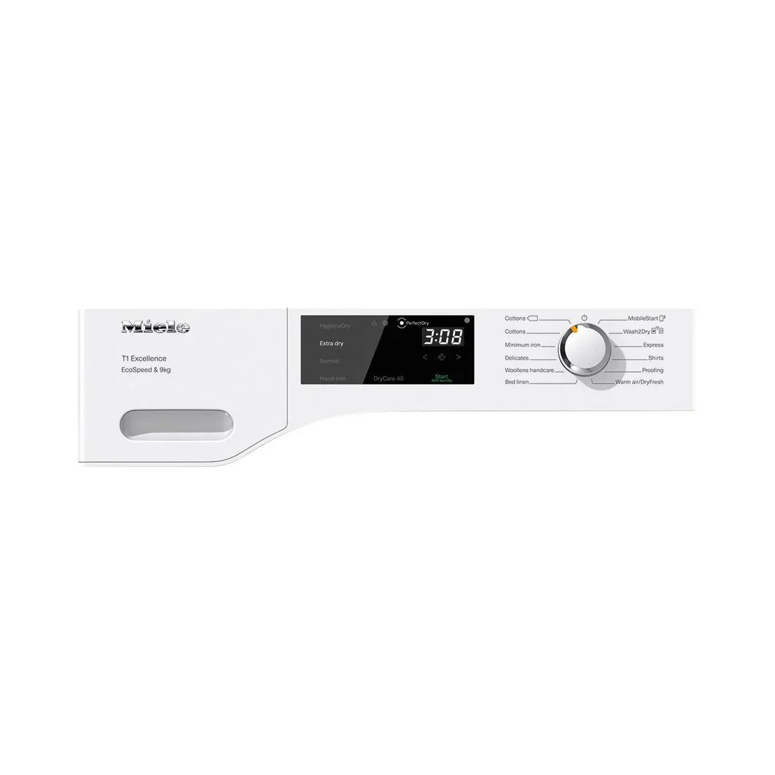 Miele Heat pump tumble dryer, 9kg, Chrome Door | Chrome Edition | TEH 785 WP