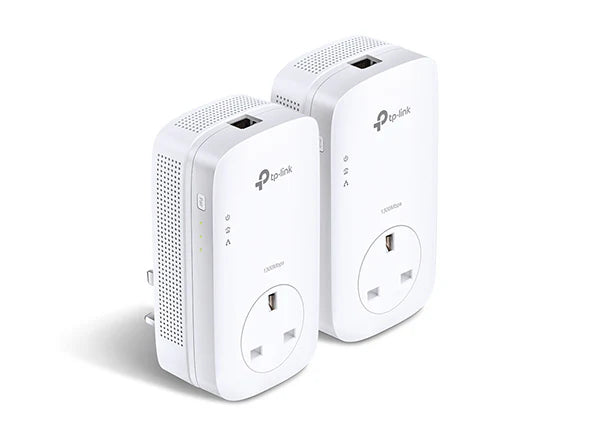 TP Link AV1300 Gigabit Passthrough Powerline Starter Kit | TL-PA8010PKIT