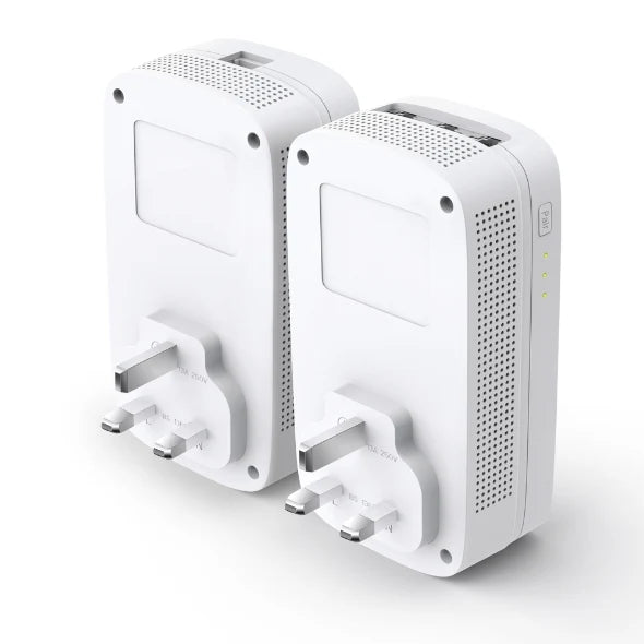 TP Link AV1300 3-Port Gigabit Passthrough Powerline Starter Kit | TL-PA8033PKIT