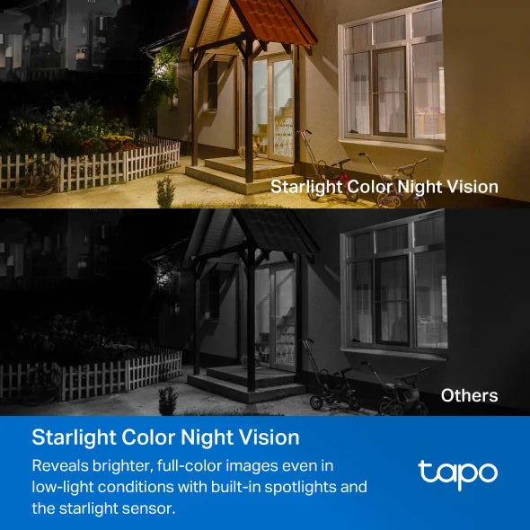 Tapo Battery-Powered Outdoor Security Camera | TAPOC460