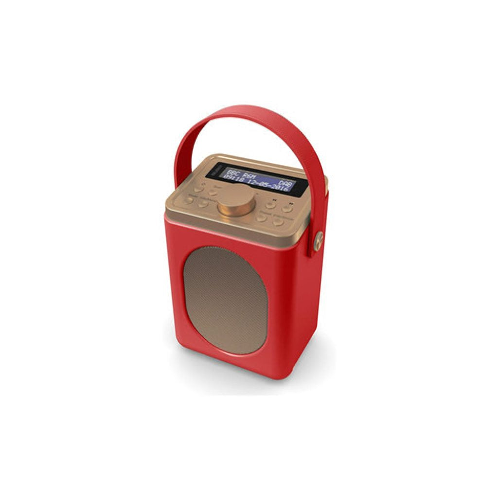 Majority Little Shelford Portable DAB/DAB+ & FM Radio - Red | LSHDABREDUK