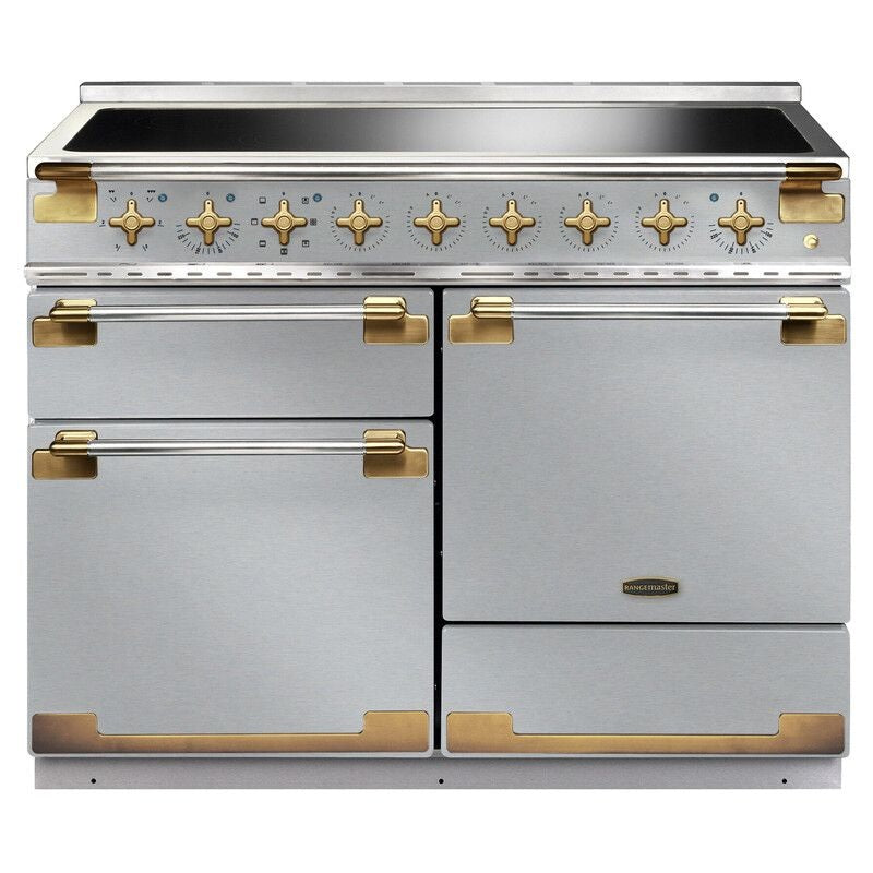 Rangemaster Elise Lux 110cm Induction S/Steel & Antique Brass ELS110EISS/AB
