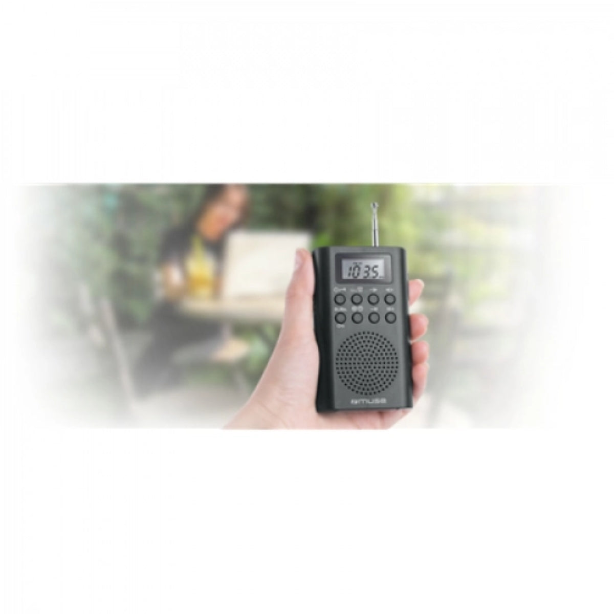 Muse Portable Pocket FM Radio | M-03R