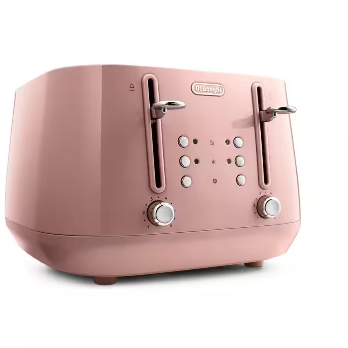 Delonghi Eclettica 4 Slice Toaster - Pink | CTY4003.PK