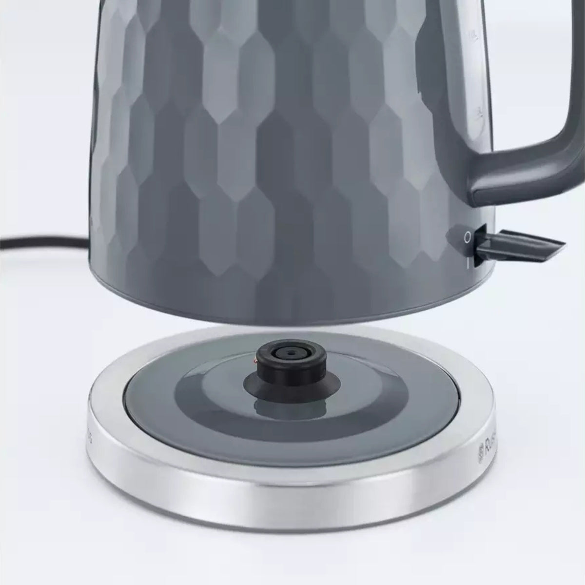 Russell Hobbs Honeycomb Electric 1.7L Cordless Kettle Grey | 26053