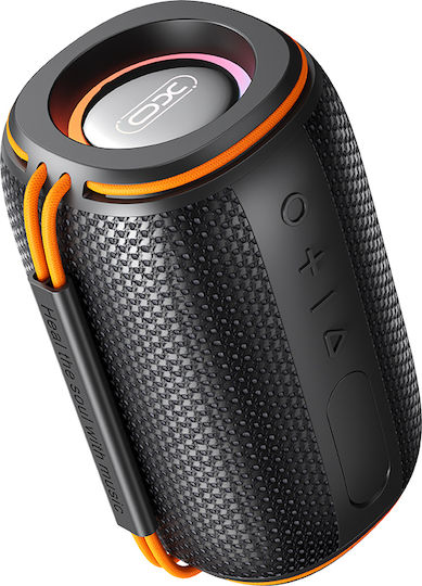 XO F57 Bamboo Outdoor 10W BT Speaker - Black + Orange | EXSXO-F57-10W