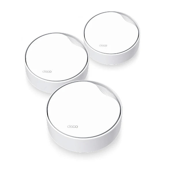 Deco AX3000 Whole Home Mesh WiFi 6 System with PoE - 3pk | DECOX50POE3PK