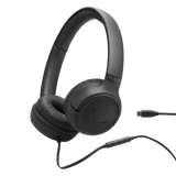 JBL Tune 530C Wired Headphones - Black | JBLT530CBLK