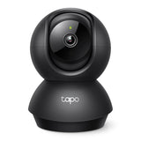 Tapo Pan/Tilt Home Security Wi-Fi Camera - Black | TAPOC211
