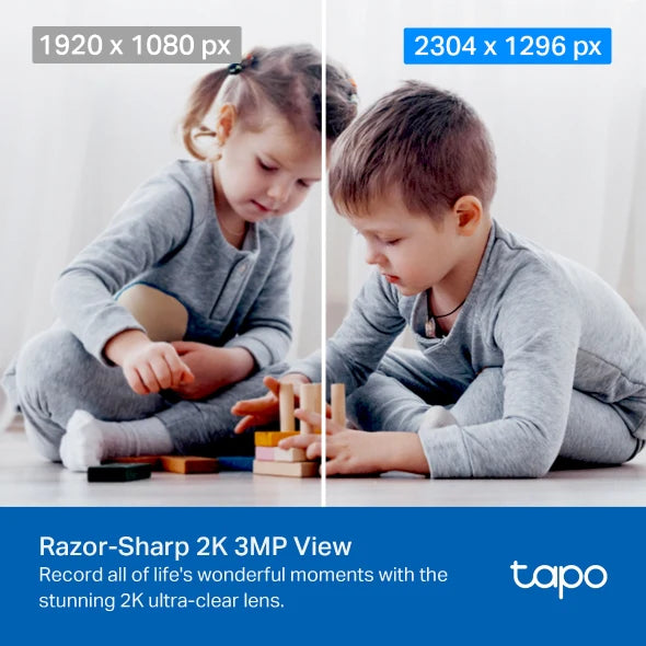 Tapo Pan/Tilt Home Security Wi-Fi Camera | TAPOC210