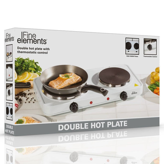 Daewoo 2 Plate Hob White SDA1676