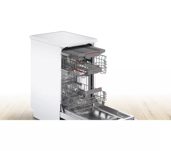 Bosch Series 4 SlimlineDishwasher White SPS4HMW49G