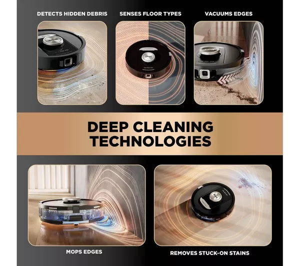 Shark PowerDetect NeverTouch Pro 2-in-1 Self-Empty Robot Vacuum | RV2800ZEUK