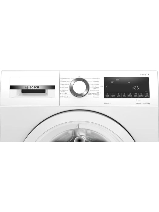 Bosch Series 4 9kg&5kg Washer Dryer White WNA144V9GB