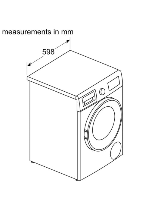 Bosch Series 4 9kg&5kg Washer Dryer White WNA144V9GB