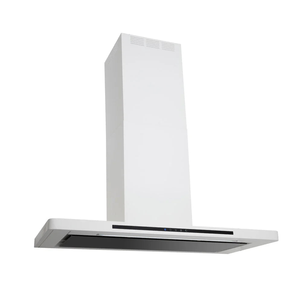 Luxair LINEA Premium 110cm Slimline Cooker Hood - White | LA-110-LINEA-WHT
