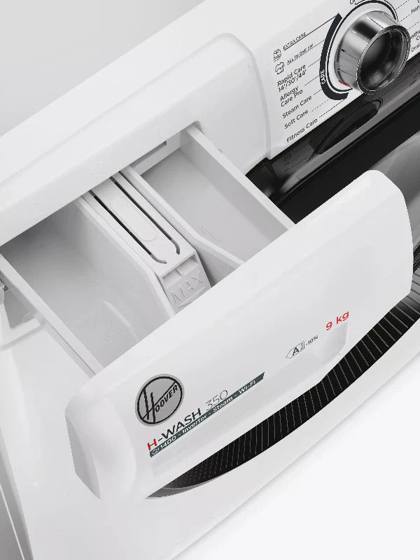 Hoover H-WASH 350 9kg A Rated Washing Machine - White | H3WPS496TAMB6-80