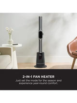 Shark TurboBlade Cool + Heat - Charcoal  | TH200UK