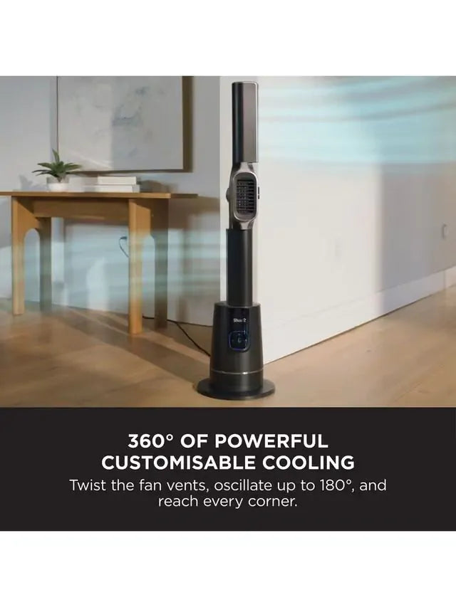 Shark TurboBlade Cool + Heat - Charcoal  | TH200UK