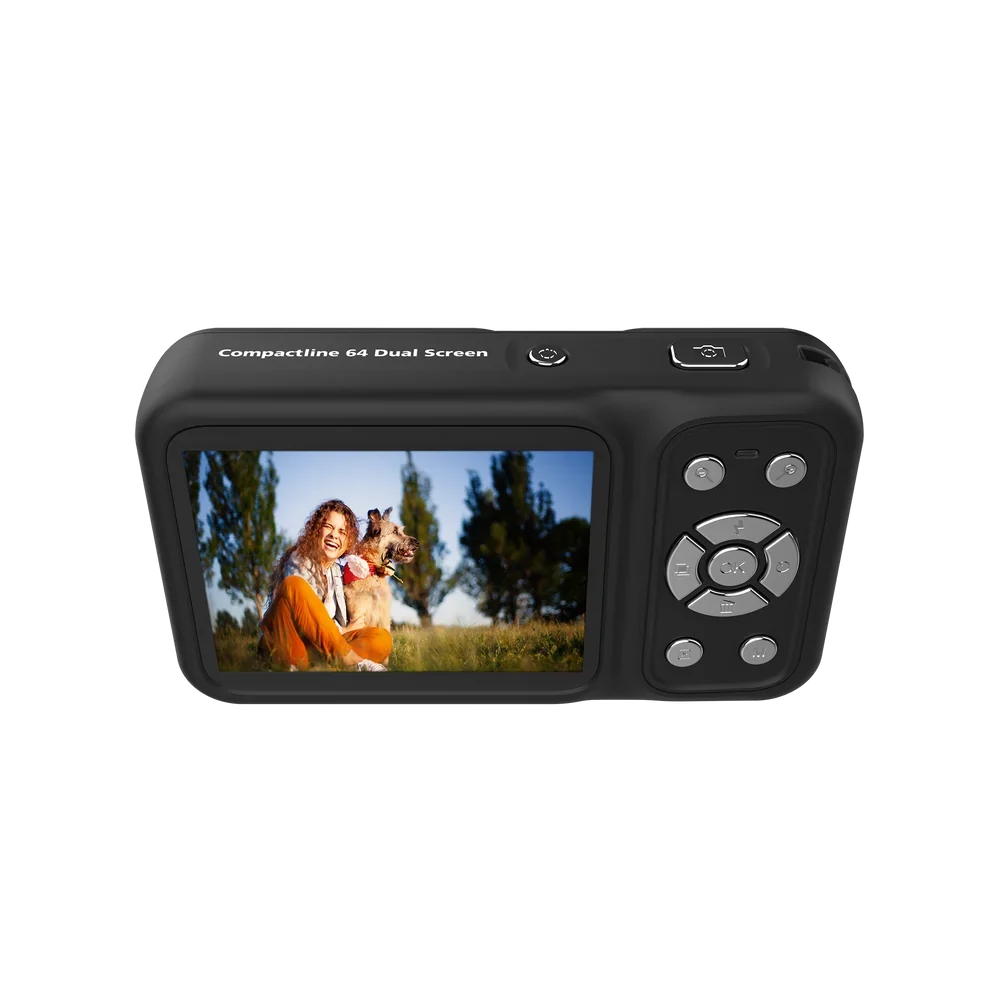 Rollei Compactline Dual Screen 64MP 4K Digital Camera | 12030