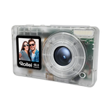 Rollei Compactline Pocket 48MP 4K Digital Camera - Transparent Clear | 12096