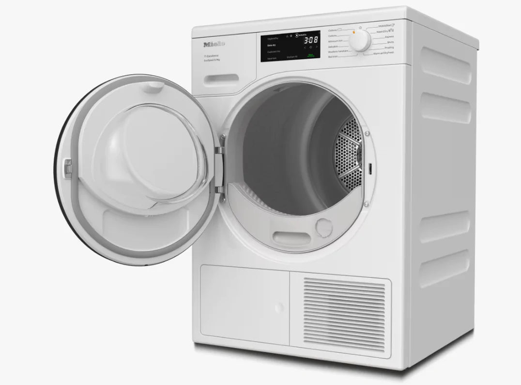 Miele Heat pump tumble dryer, 9kg, Graphite Grey Door | Chrome Edition | TED 645 WP