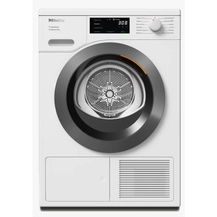 Miele Heat pump tumble dryer, 9kg, Graphite Grey Door | Chrome Edition | TED 645 WP