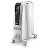Dragon 4 Oil filled radiator 2KW with electronic timer - White | TRDX40820E