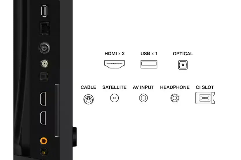 TCL 32" QLED Full HD Android Smart TV | 32V5C