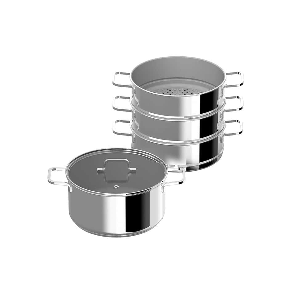 Berghoff 5-pc Steamer Set Helix 1315161