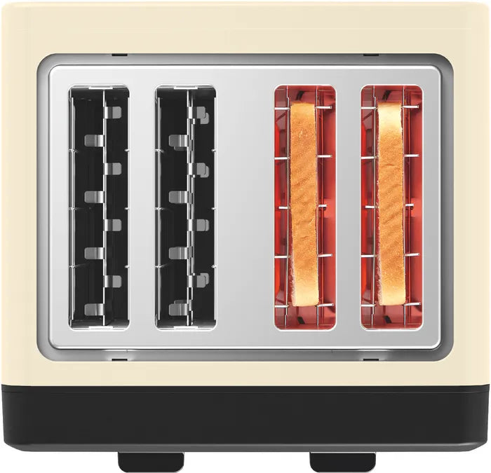 Bosch 4 Slot Toaster - Cream | TAT4P447GB