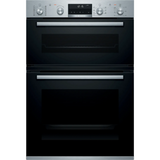 Bosch Series 6 Double Oven Brushed Steel MBA5785S6B